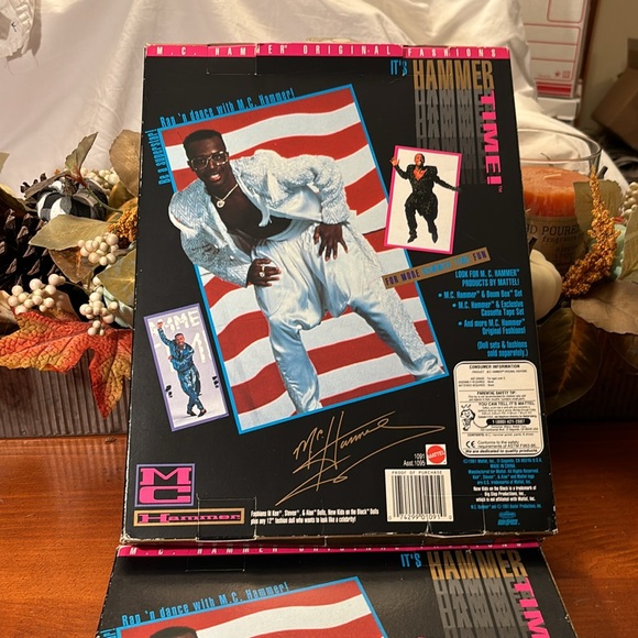 1991 Mattel MC Hammer Rap Fashions Fits Outfits for 12" Dolls - Picture 7 of 7